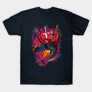 Dragon Hunter in Color T-Shirt